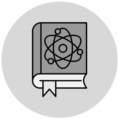 Kitap. Web simgesi basit illüstrasyon