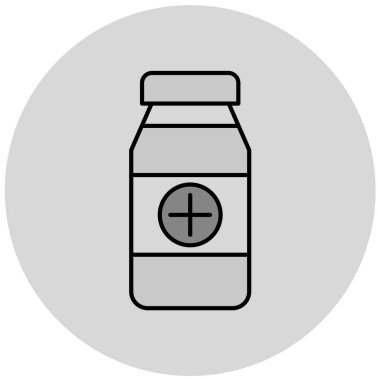 tıbbı vektör düz simge