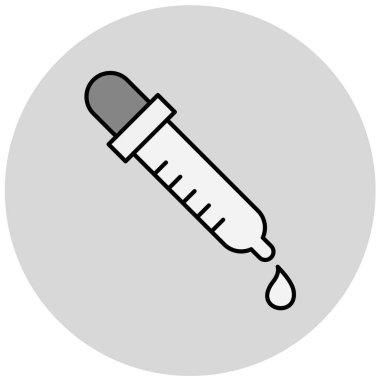 Bırakıcı simgesi vektör illüstrasyonu