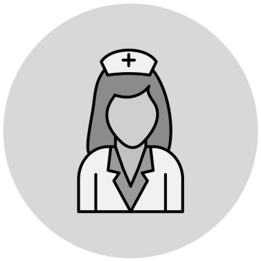 Hemşire Simgesi çizimi