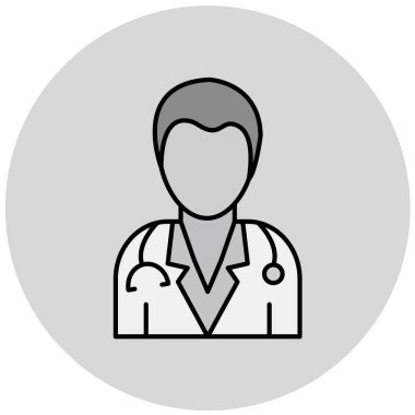 Doktor Simge vektör illüstrasyonu