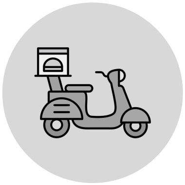 Mobilet. Web simgesi basit illüstrasyon