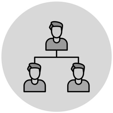 Takım simgesi, vektör illüstrasyonu