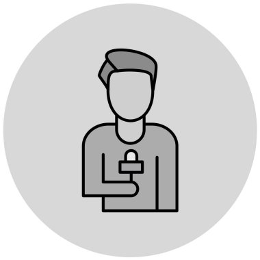 Doktor Simge vektör illüstrasyonu