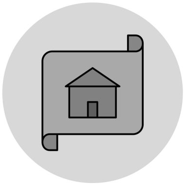 ev simgesi vektör illüstrasyonu