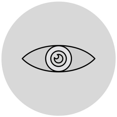 Göz vektörü simgesi simgesi