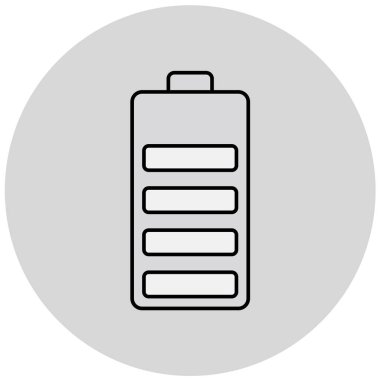 pil vektör illüstrasyonu