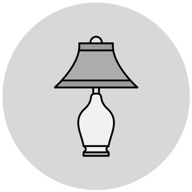 Lamba. Web simgesi basit illüstrasyon