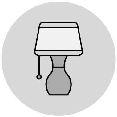 Lamba. Web simgesi basit illüstrasyon