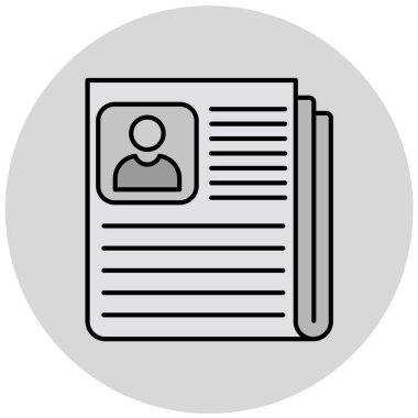 Devam et. Web simgesi basit illüstrasyon