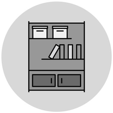 mobilya web simgesi basit tasarım