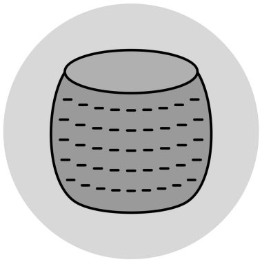Peynir barı, web simgesi basit illüstrasyon