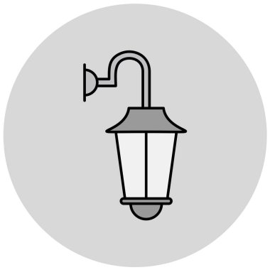 Lamba. Web simgesi basit illüstrasyon