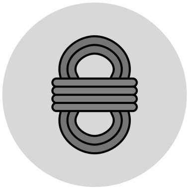 Modern ip simgesinin vektör illüstrasyonu