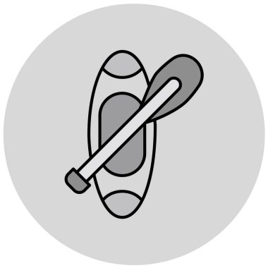 Kano simgesi vektör illüstrasyonu