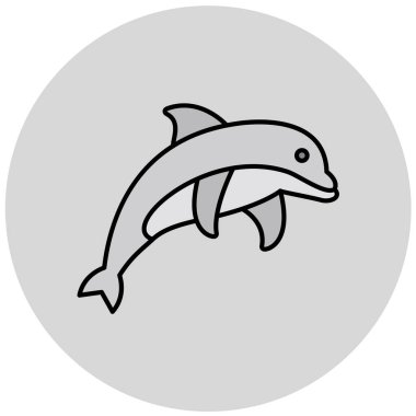 yunus simgesi vektör illüstrasyonu