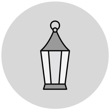 Gri arkaplanda lamba simgesi çizimi