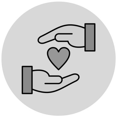 sigorta vektör simgesi modern basit ve minimalist sembol