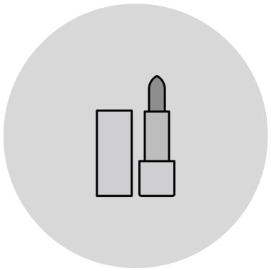 ruj vektör simgesi modern basit illüstrasyon