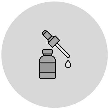 Bırakıcı simgesi vektör illüstrasyonu