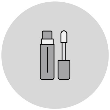 rimel vektör kabartması düz simge