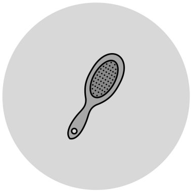 Fırça simgesi vektör illüstrasyonu