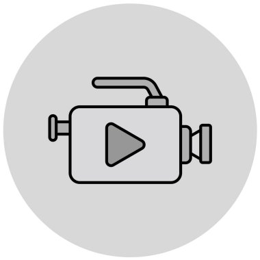 Video kamera. Basit resimleme