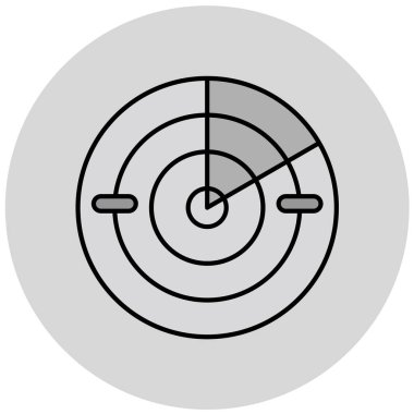 hedef simge vektör illüstrasyonu