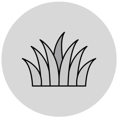 bitki simgesi, vektör illüstrasyonu