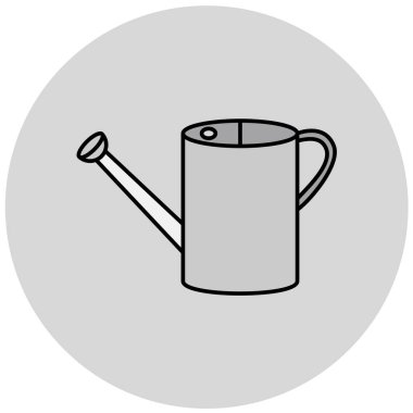 sulandırma basit simge, vektör illüstrasyonu