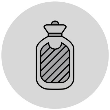 Modern sağlık ikonunun vektör illüstrasyonu