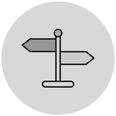 projeniz için yön ok simgesi