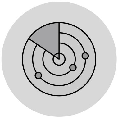 hedef simge vektör illüstrasyonu