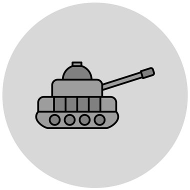 Askeri Tank. Basit tasarım