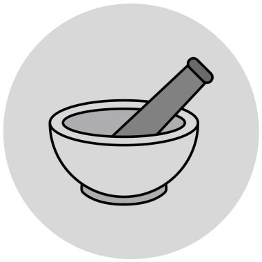 kase basit simgesi, vektör çizim