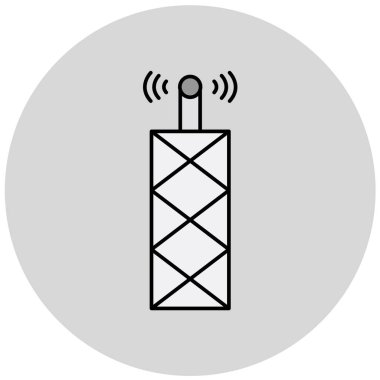 wifi sinyal simgesi, vektör illüstrasyonu