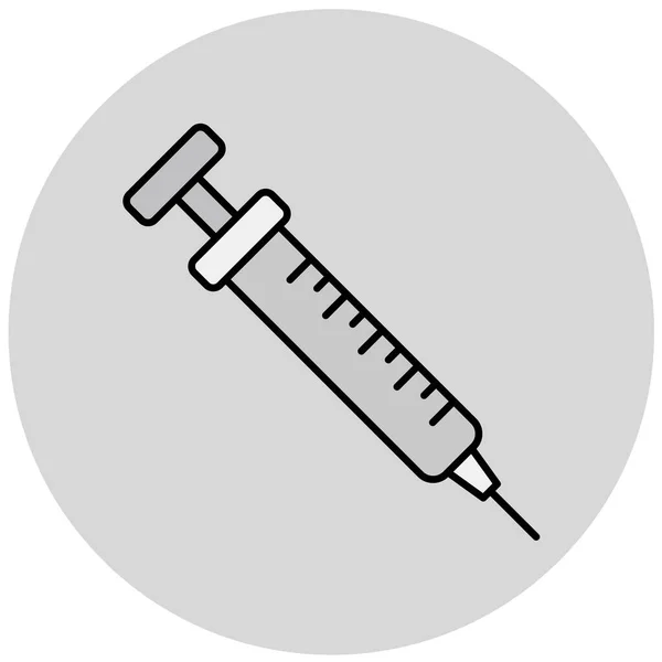 주사기 아이콘 일러스트 — 스톡 벡터