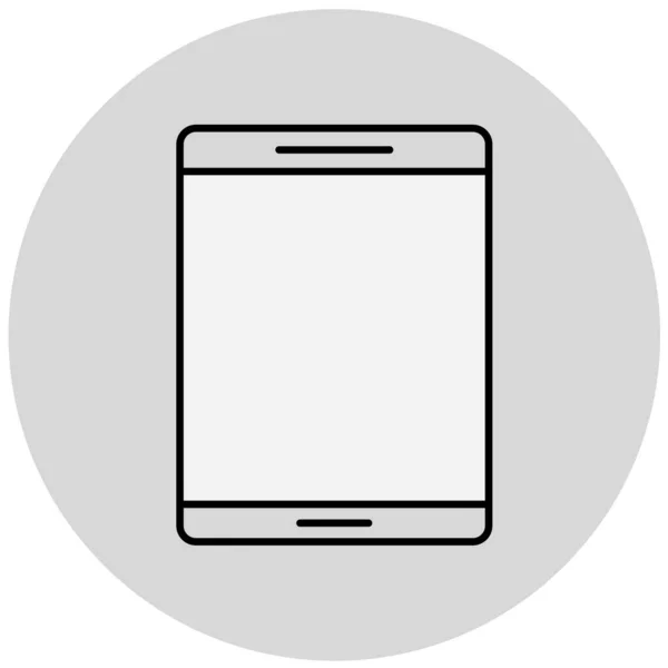 Smartphone Icon Flat Design Style Eps — Stock Vector