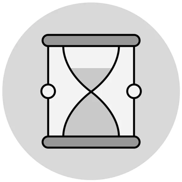 Icono Del Reloj Arena Ilustración Simple Iconos Vectoriales Reloj Arena — Vector de stock