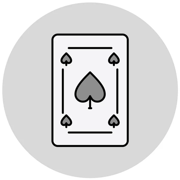 Ilustração Vetorial Fundo Para Poker —  Vetores de Stock