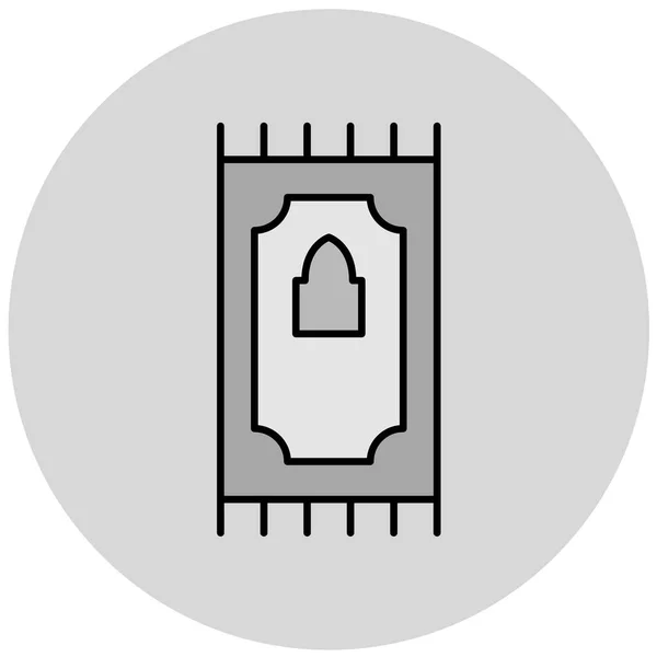Icon Vector Illustration Grey Background — Stock Vector