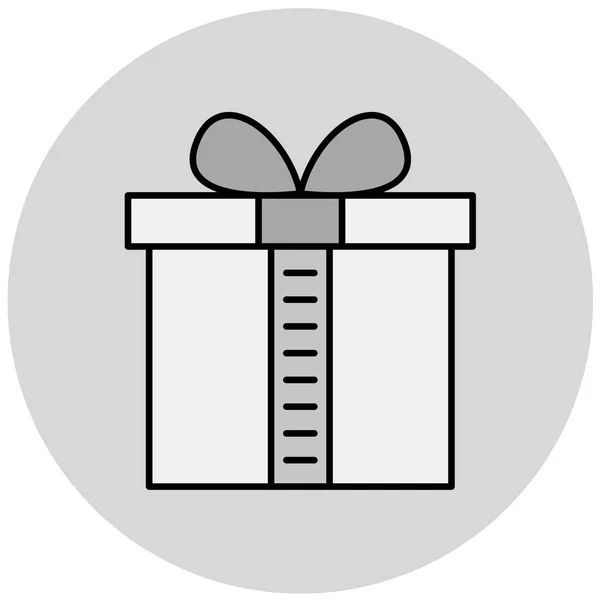 Gift Box Icon Simple Illustration Present Vector Icons Web Design — Stock Vector