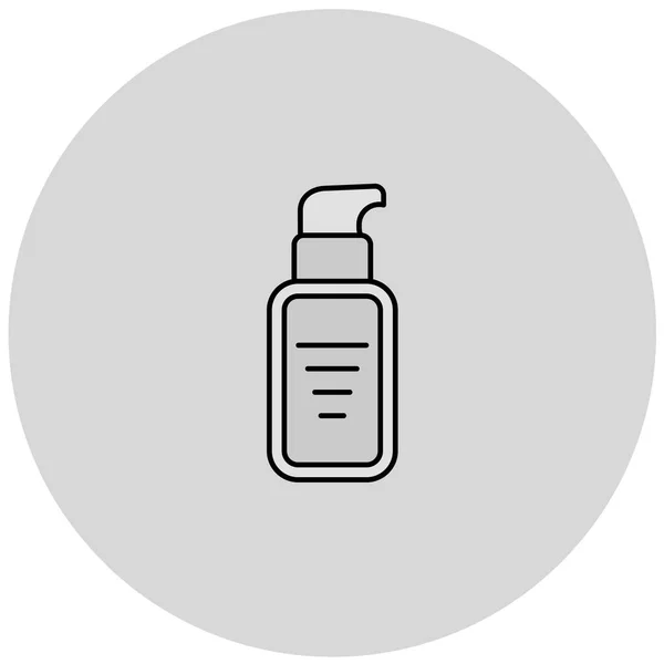 Soap Dispenser Icon Simple Illustration Shampoo Bottle Vector Icons Web — Stock Vector