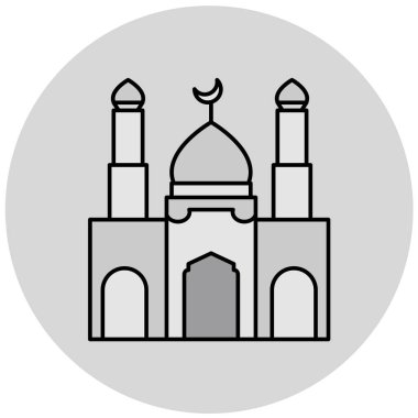 Cami simgesi, vektör resimleme
