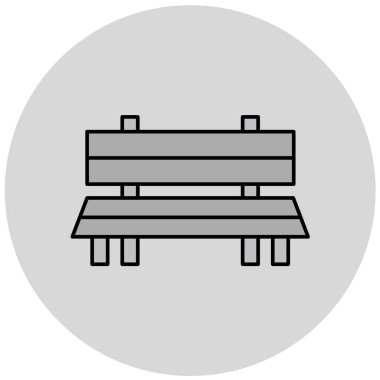 bank ikonu vektör illüstrasyonu