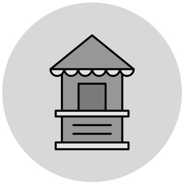 Modern b 'nin vektör illüstrasyonu eksik simgesi