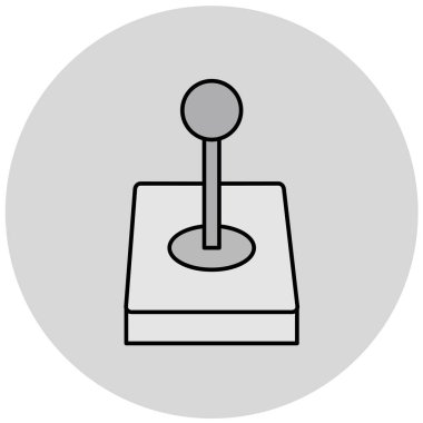 joystick vektör işaret şablonu