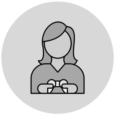 kişi avatar vektör simgesi düzenlenebilir çizgi simgeleri web ve mobil için