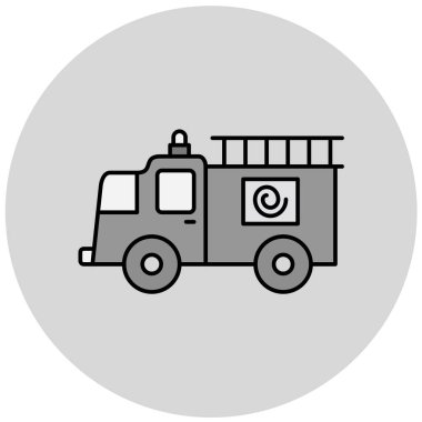 Modern b 'nin vektör illüstrasyonunda ateşten yoksun simge