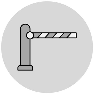 Yol simgesi, vektör illüstrasyonu